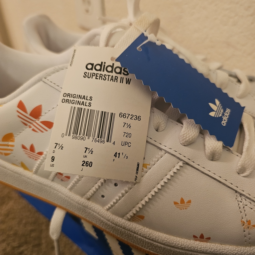 Adidas Superstar II W Women’s Sneakers – Size 9 (NWT) 👟✨ - Picture 2 of 5